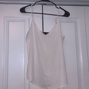 J. Crew white tank top size 0